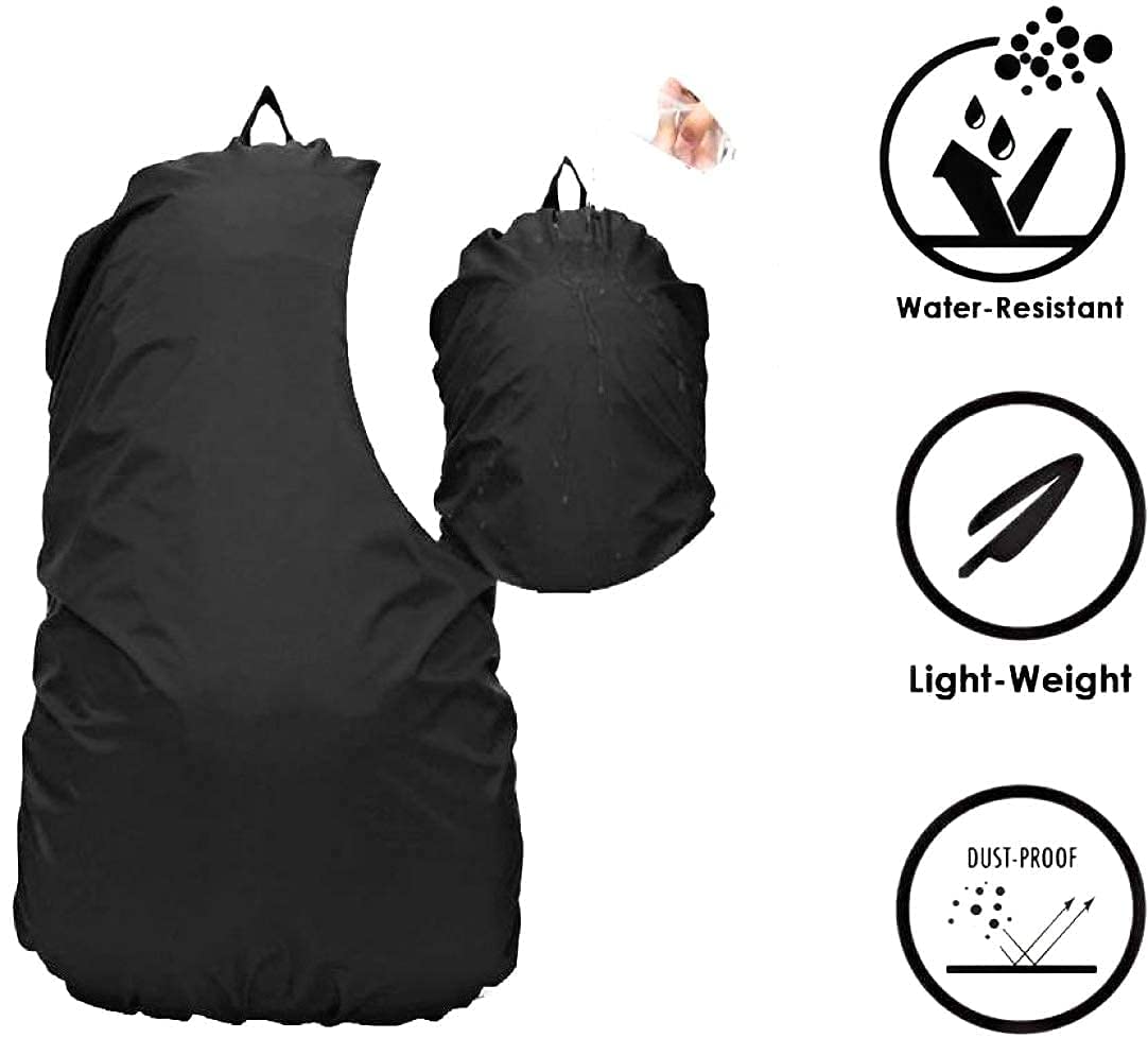 Waterproof Rucksack Covers with Reflectors Travel Accessories for Outdoor Bicycling Hiking Camping Traveling Pack Cover 30-60L Waterproof Rucksack Covers with Reflectors Travel Accessories for Outdoor Bicycling Hiking Camping Traveling Pack Cover 30-60L